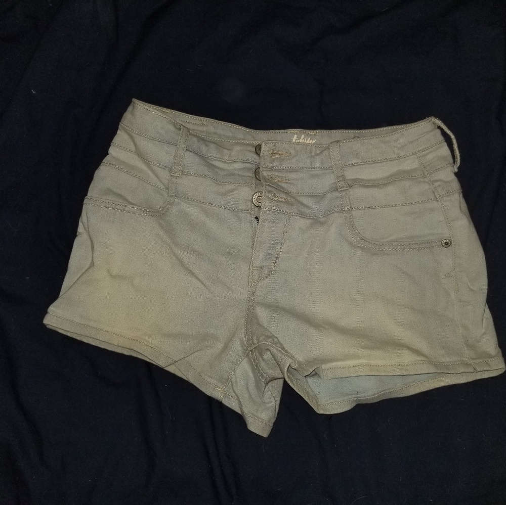 Light blue high waisted shorts size 6
